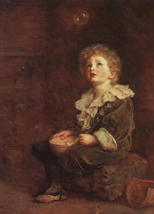 Sir John Everett Millais Bubbles